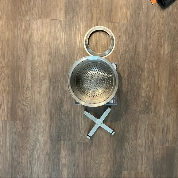 Blue and Silver Portable Firepit - Picture 4 of 10